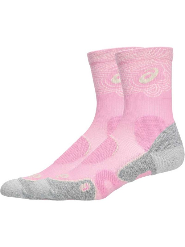Asics nogavice Seasonal court + tenis crew sock Bubblegum
