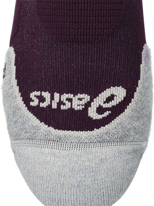 Asics nogavice Seasonal court + tenis crew sock Dark Aubergine