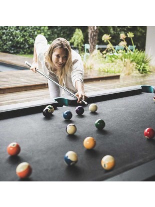 Cornilleau Hyphen biljard miza – črna z light grey podlogo