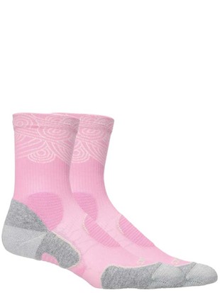 Asics nogavice Seasonal court + tenis crew sock Bubblegum
