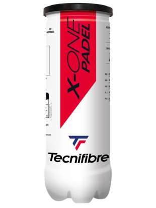 Padel žoge Tecnifibre X-one - 3pack
