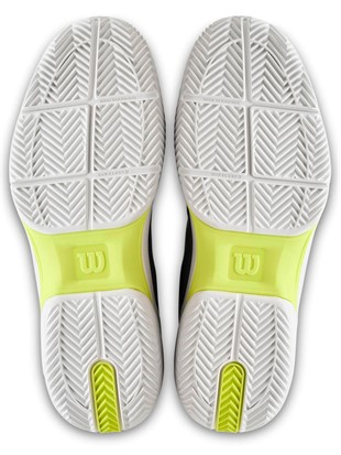 Tenis copati Wilson Rush Lite 5 Clay Titanium / Black / Safety Yellow