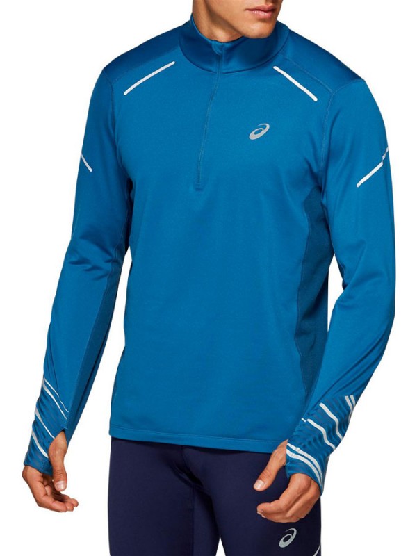 Asics moška majica Lite-Show Winter LS 1/2 Zip Top